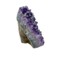 AAA amethyst polished geode from Uruguay, alternate view