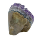 AAA amethyst polished geode from Uruguay, alternate view