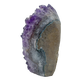 AAA amethyst polished geode from Uruguay, alternate view