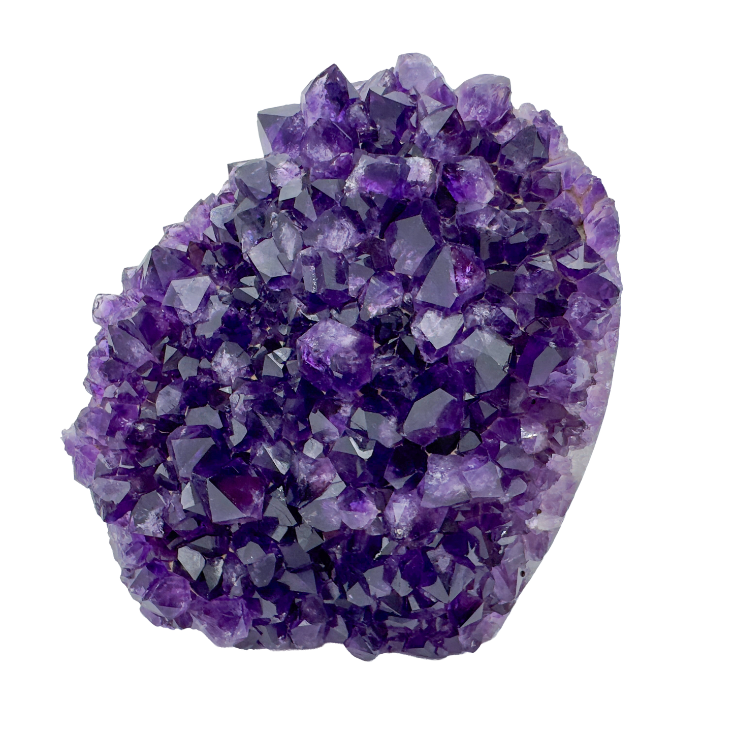 AAA amethyst polished geode from Uruguay, alternate view