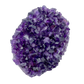 AAA amethyst polished geode from Uruguay, alternate view