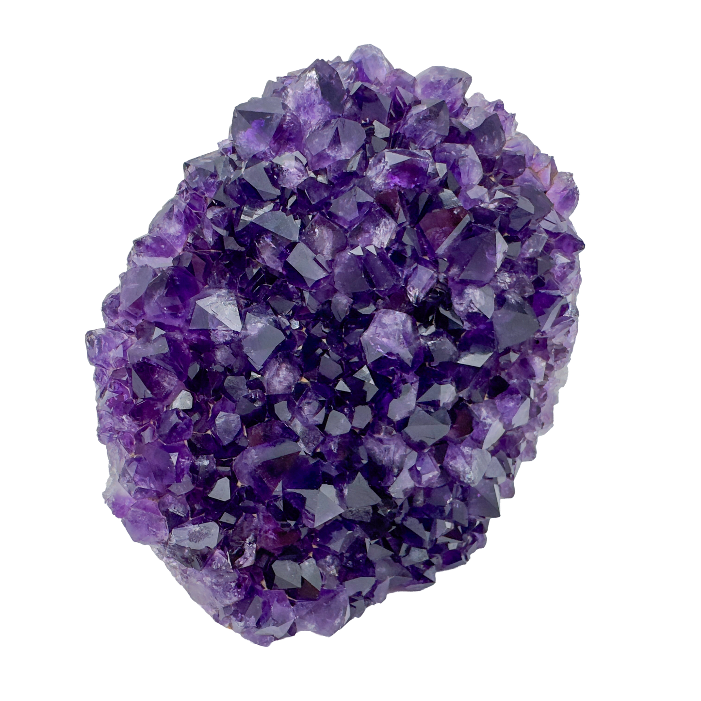 AAA amethyst polished geode from Uruguay, alternate view