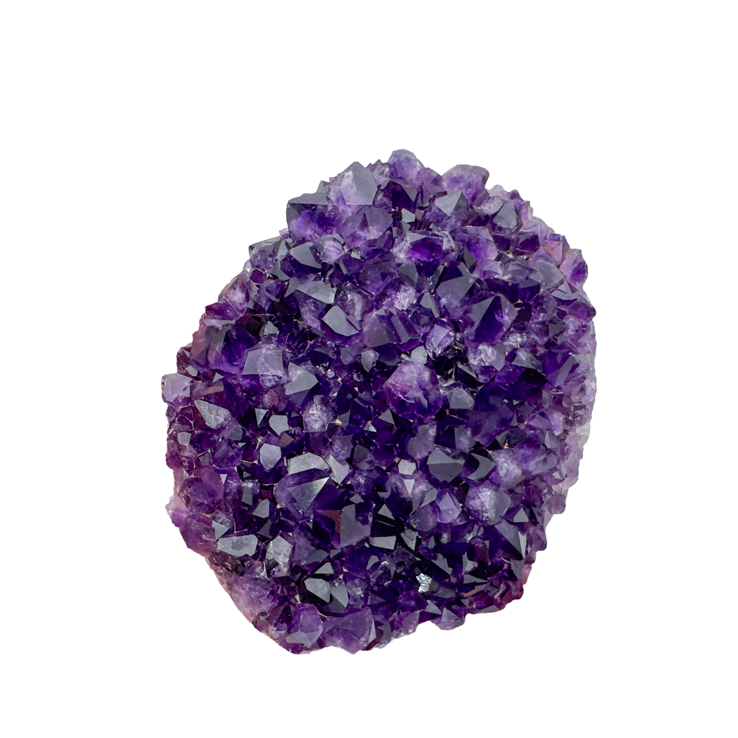 AAA amethyst polished geode from Uruguay, alternate view