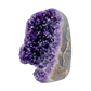 AAA amethyst polished geode from Uruguay, alternate view