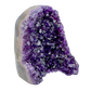 AAA amethyst polished geode from Uruguay, alternate view