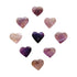Amethyst Crystal Hearts to support Anxiety Relief, Calm & Intuition — beginner-friendly purple polished, A grade Brazil-sourced