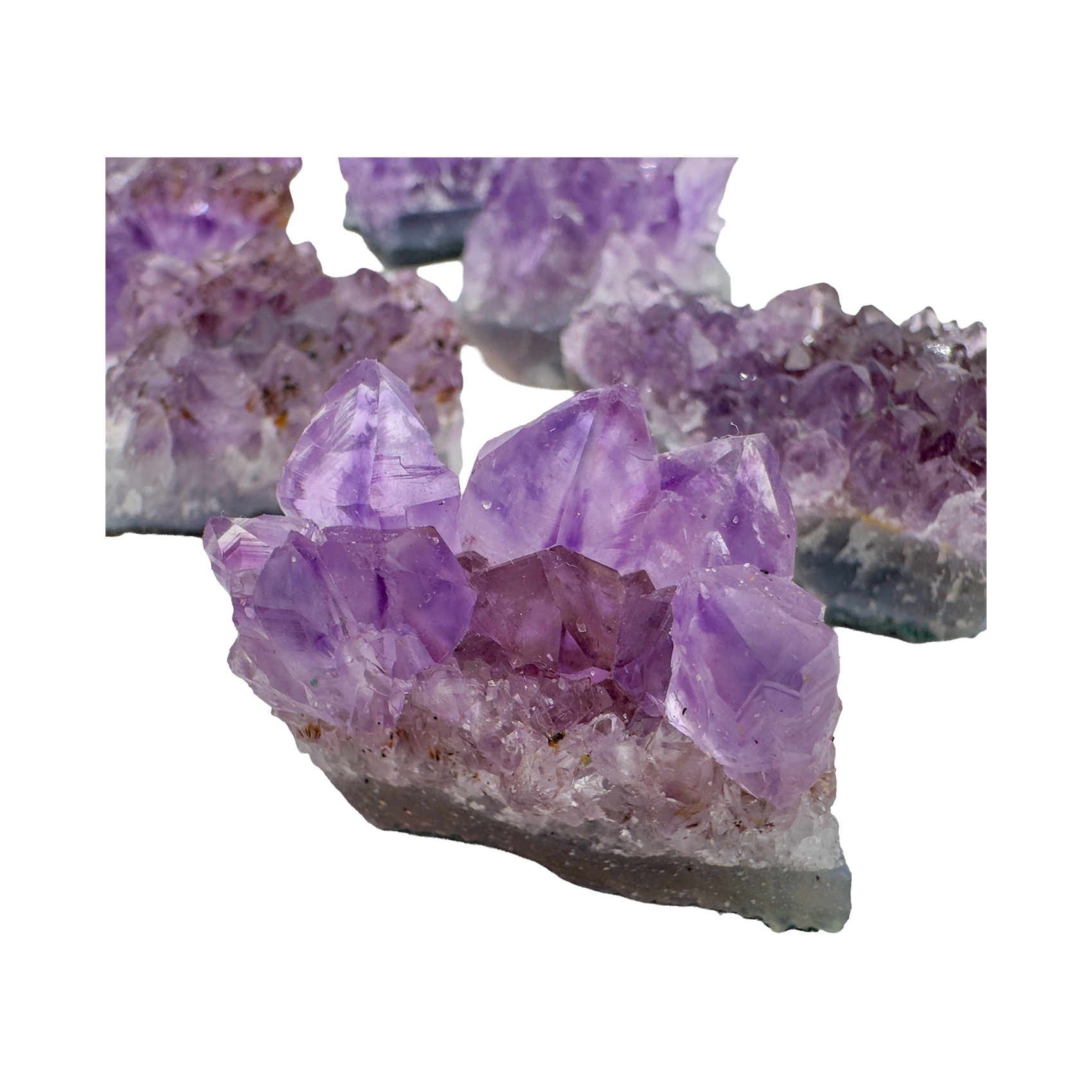 Amethyst Raw Crystal Clusters | AA Grade | Brazil | 1–2 Inch - Natural Stone