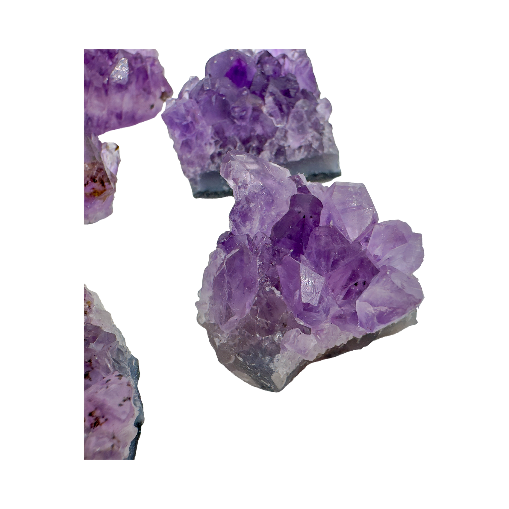 Amethyst Raw Crystal Clusters | AA Grade | Brazil | 1–2 Inch - Natural Stone