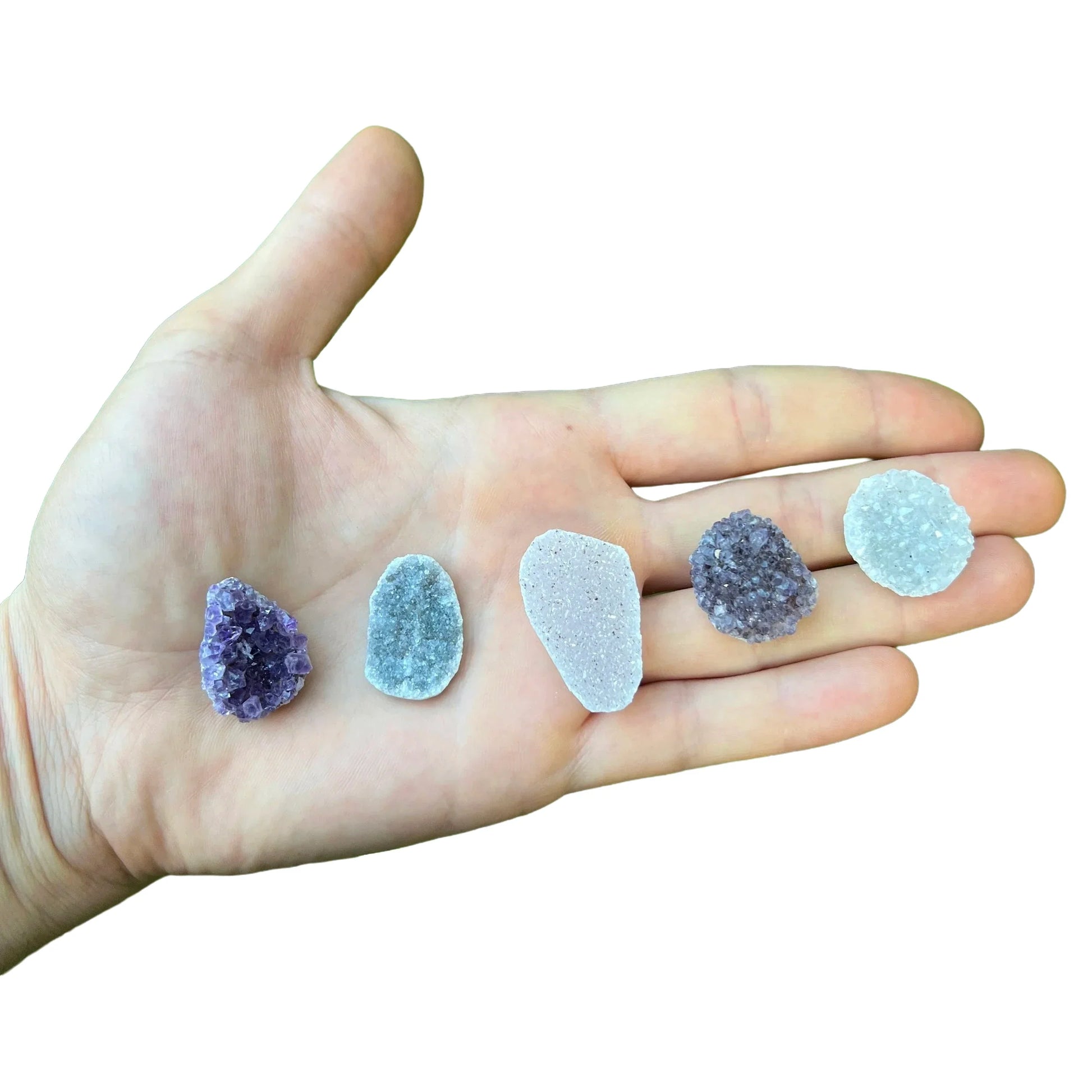 Full profile of Grade A Amethyst raw ready to ship from Beyond Bohemian
