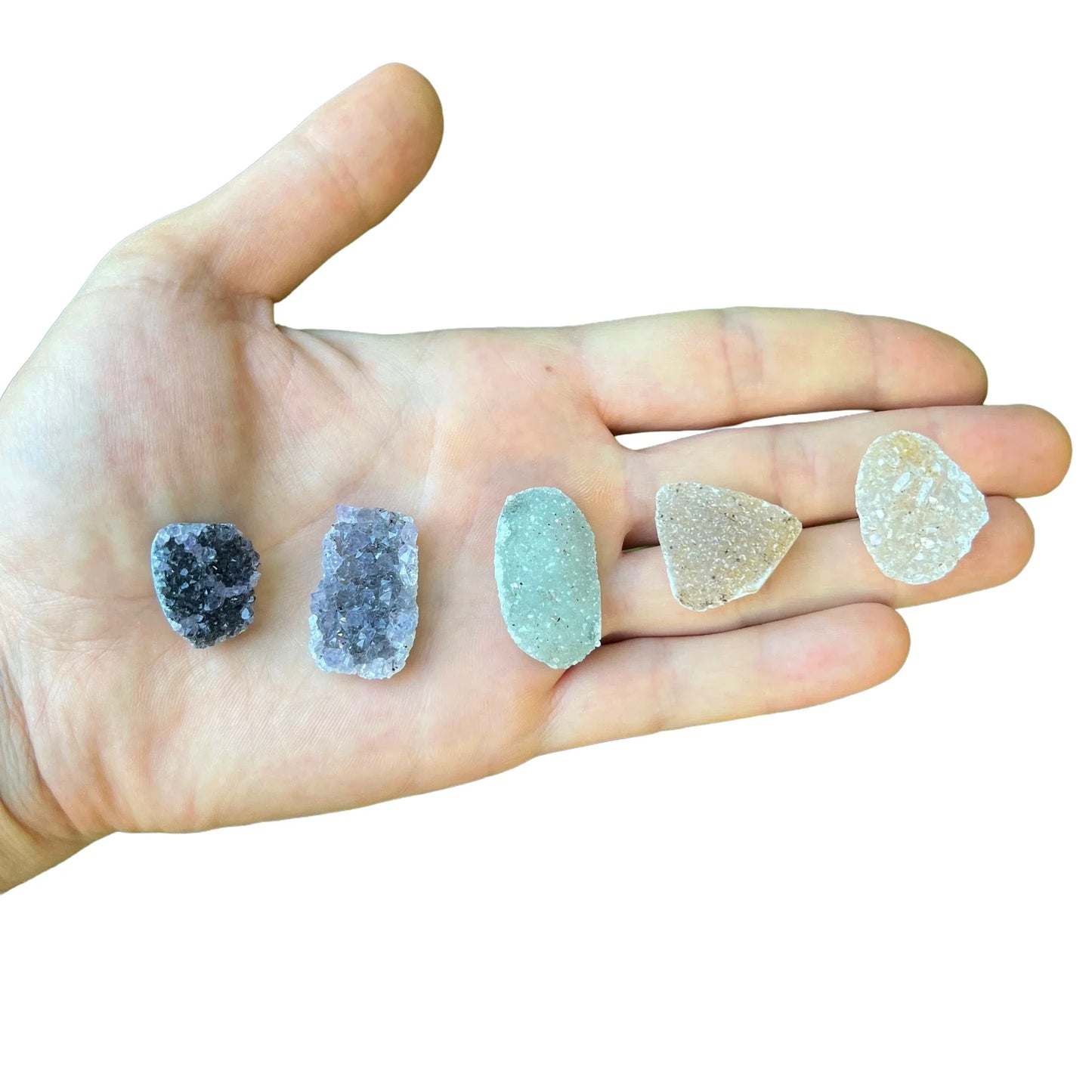 Full profile of Grade A Amethyst raw ready to ship from Beyond Bohemian