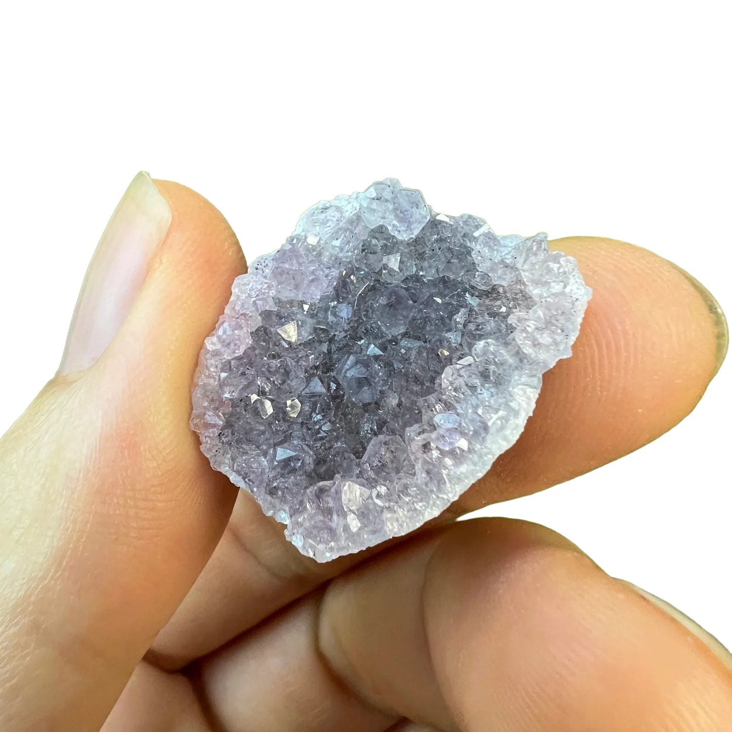 Full profile of Grade A Amethyst raw ready to ship from Beyond Bohemian