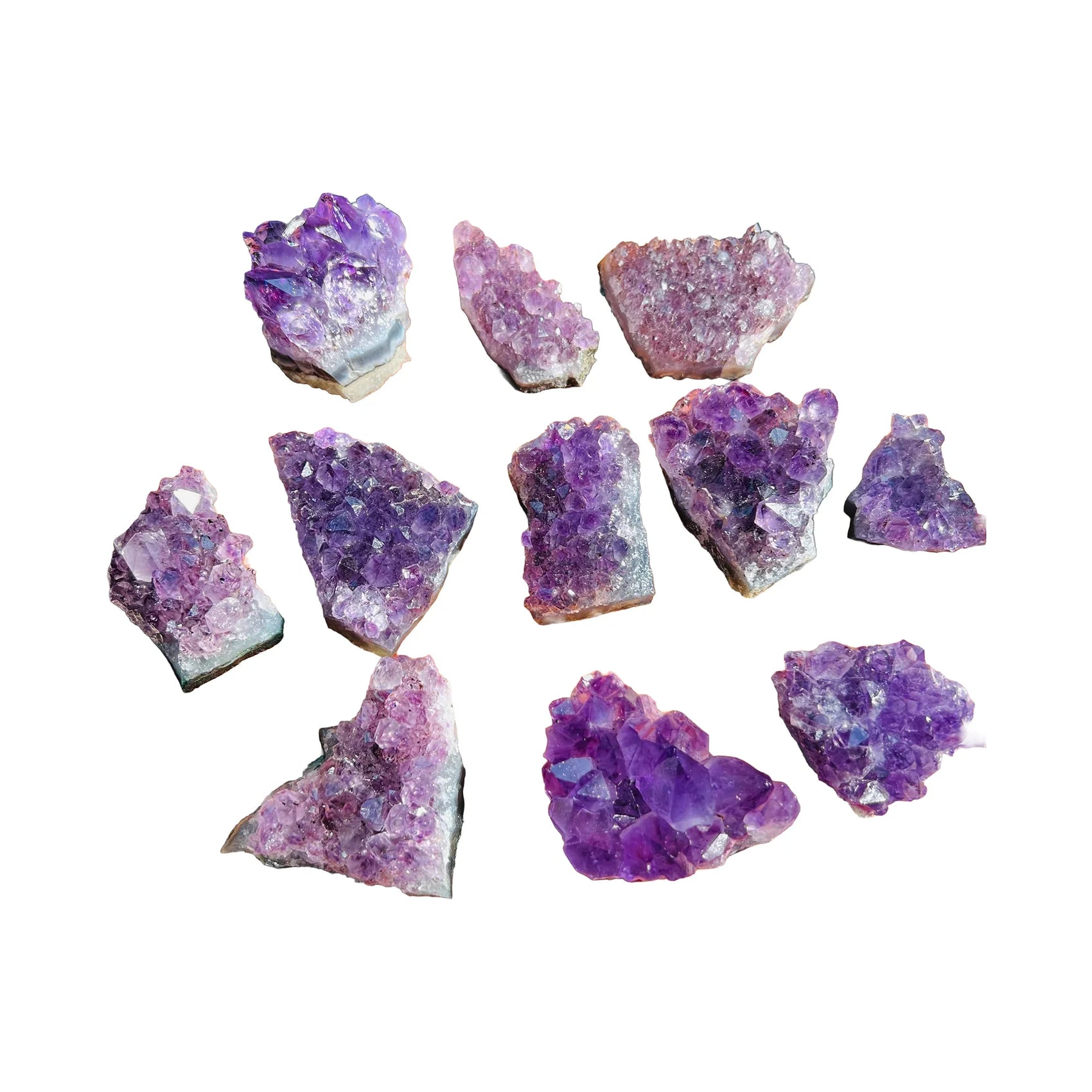 Raw Amethyst Crystals to support Anxiety Relief, Calm & Intuition — purple rough natural, hand-selected AA Brazil-sourced