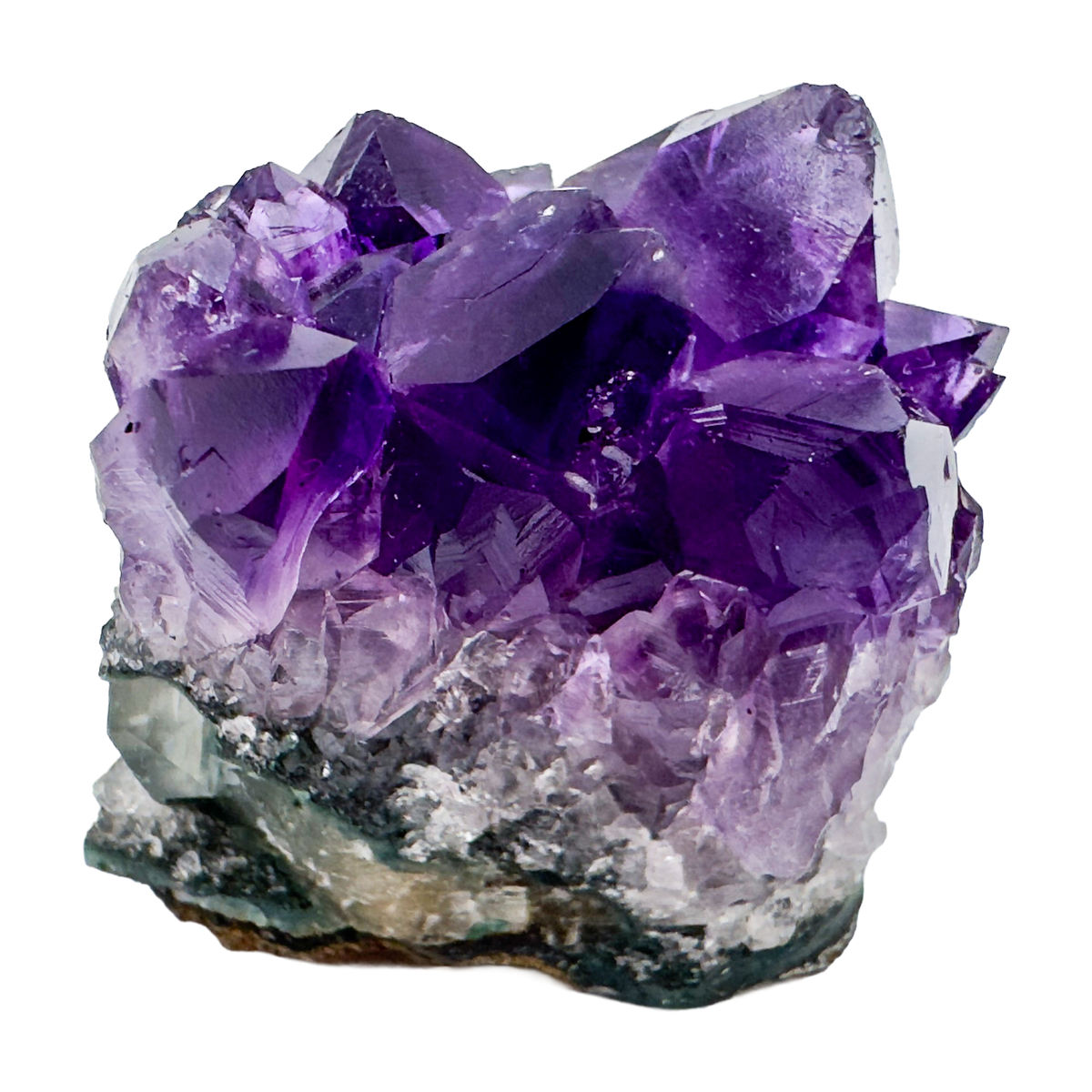 Grade AAA Amethyst raw cluster set (1-2 Inch, 20-50g)