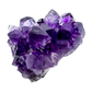 Hand-selected AAA Amethyst raw clusters from Artigas, Uruguay, deep purple pieces