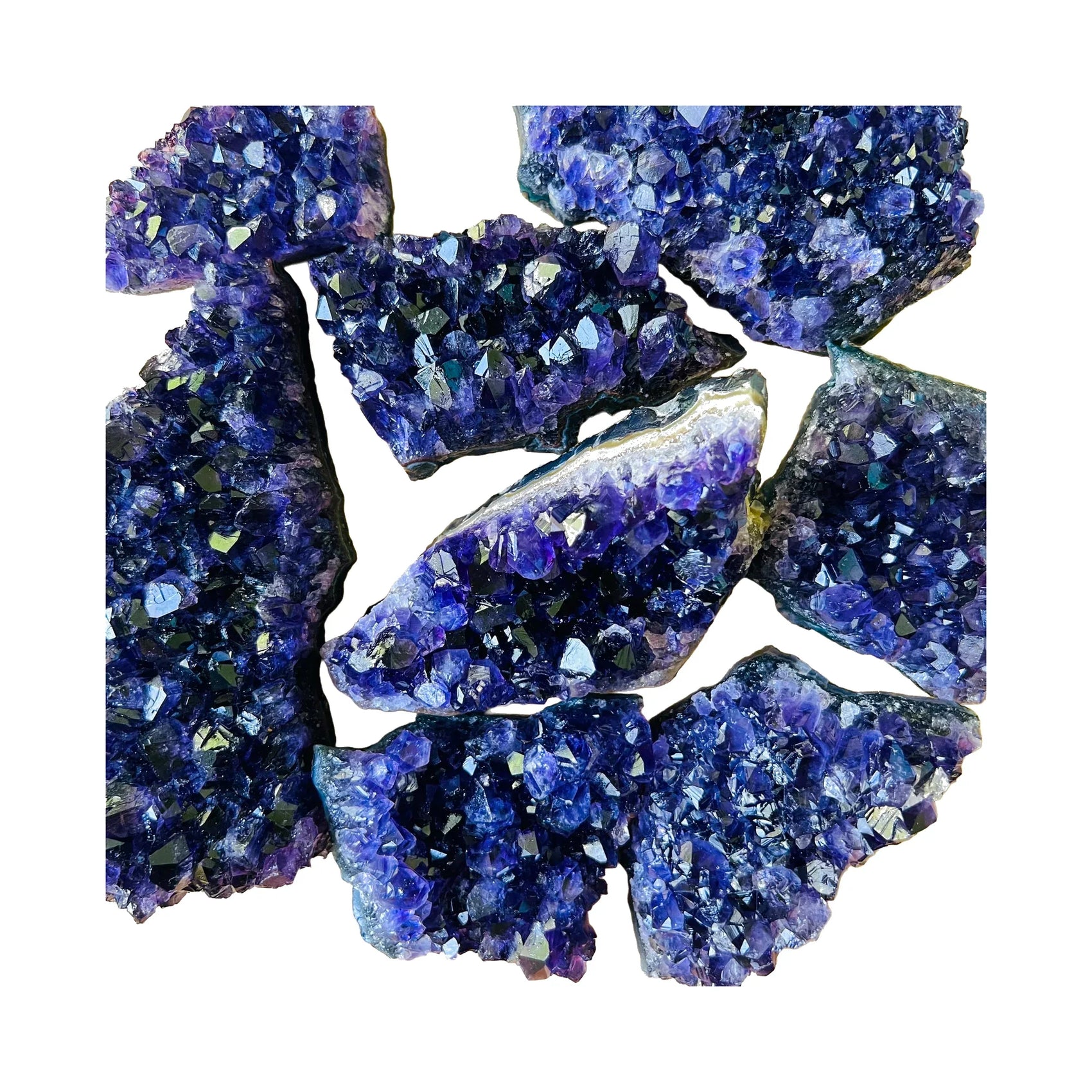 Amethyst Crystals for Anxiety Relief, Calm & Intuition — purple rough natural, hand-selected AAA directly from Uruguay