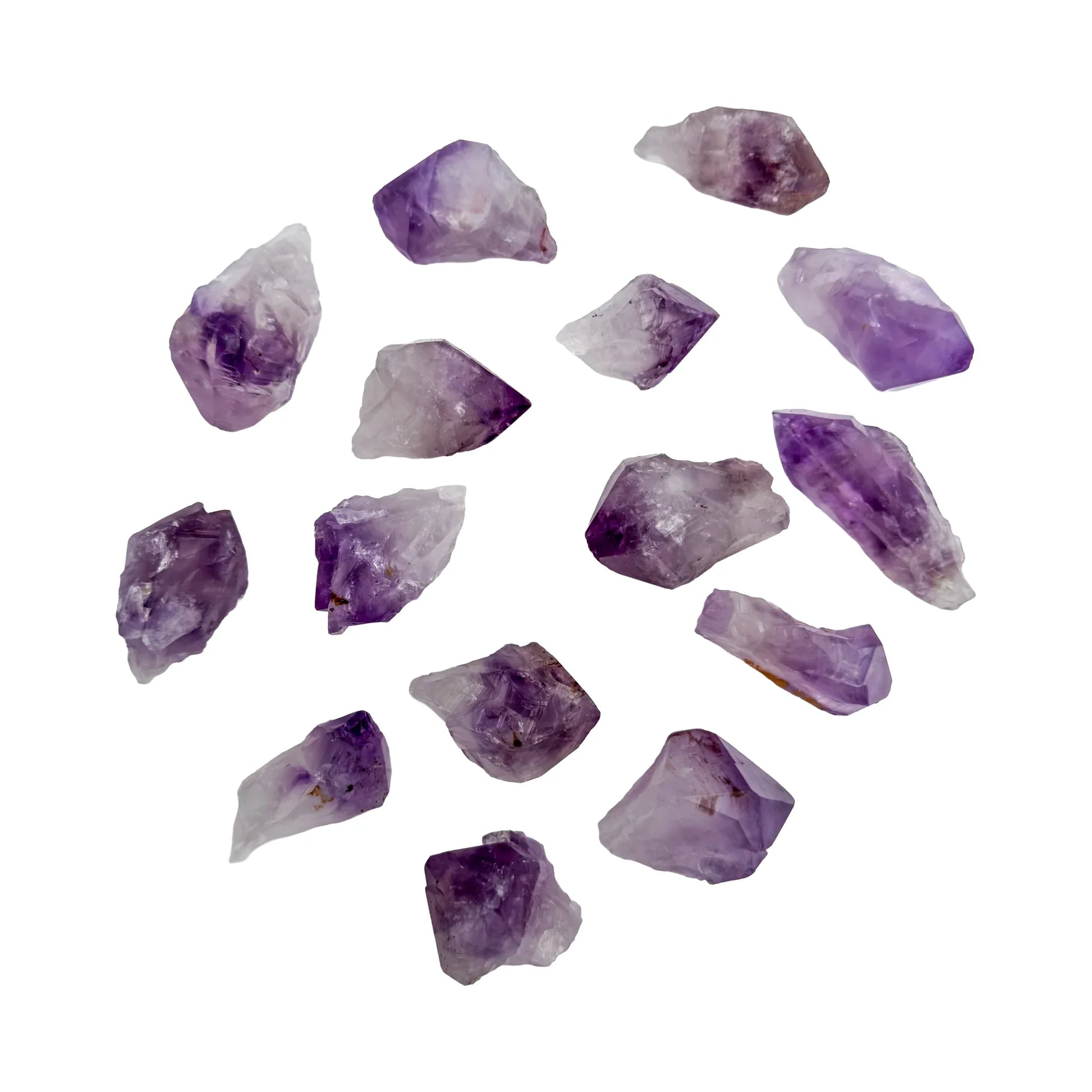 Amethyst Crystals for Intuition, Meditation & Sleep — purple natural, AA grade from Brazil