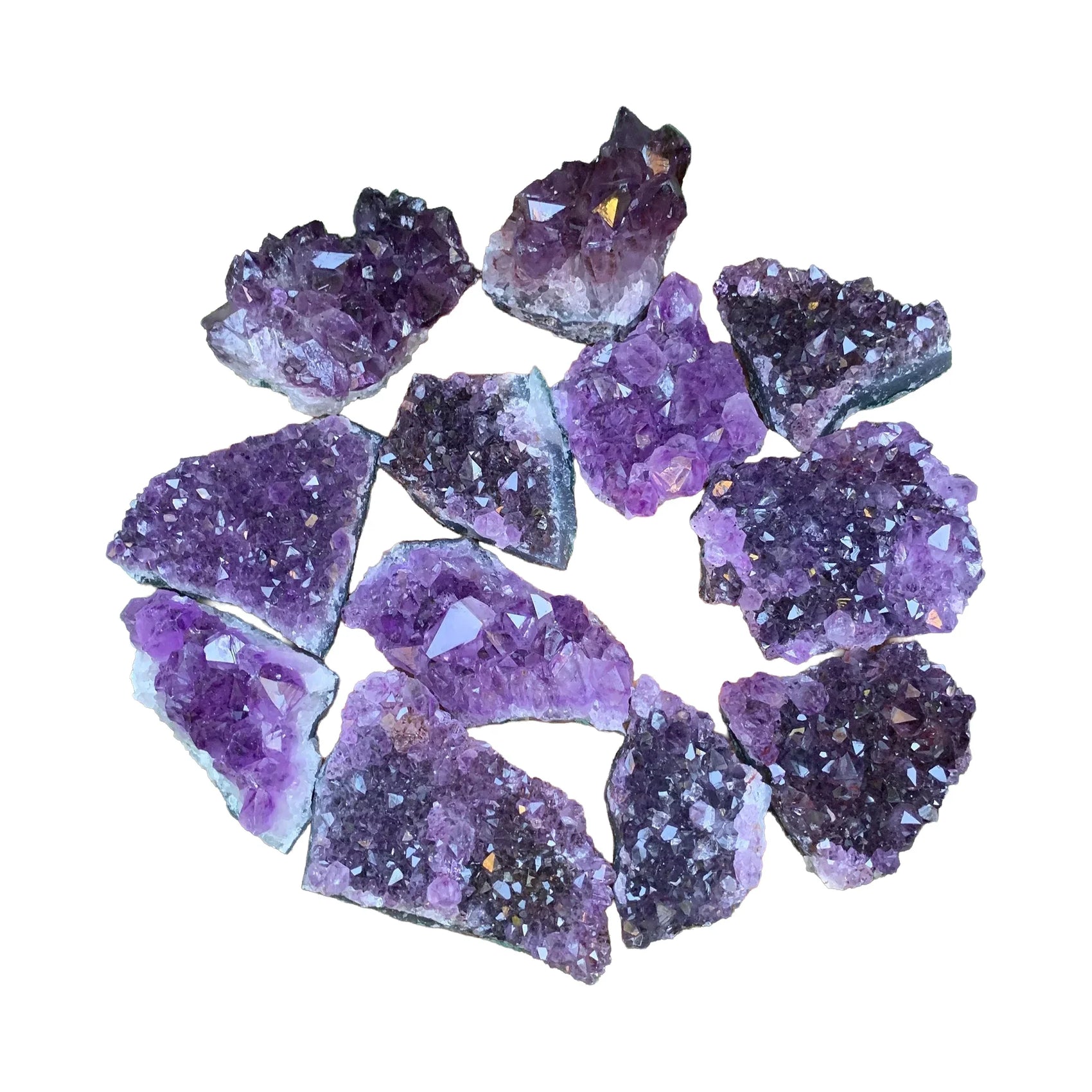 Amethyst Crystals for Anxiety Relief, Calm & Intuition — purple rough natural, hand-selected AA Brazil-sourced