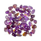 Tumbled Ametrine Crystals traditionally associated with Abundance, Confidence & Focus — purple polished, AAA grade from Bolivia
