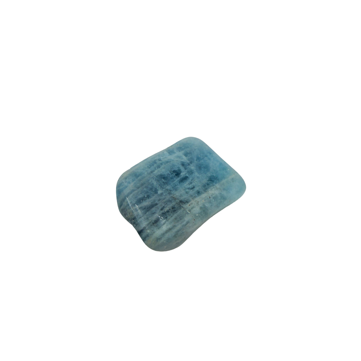 Aquamarine Tumbled Stones, AAA grade, 0.75 to 1.25 inch, from Minas Gerais, Brazil