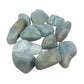 Third view of Aquamarine Tumble Stones, A grade, 1 to 1.50 inch, from Minas Gerais, Brazil