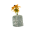 Green aventurine crystal vase in sage green stone with mica shimmer, A grade, Minas Gerais Brazil, view 1