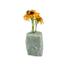 Green aventurine crystal vase in sage green stone with mica shimmer, A grade, Minas Gerais Brazil, view 4