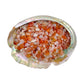 Banded Carnelian Crystal Chips to support Confidence, Creativity & Energy — orange small tumbled, A grade Botswana-sourced