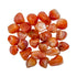 Tumbled Banded Carnelian Crystals for Confidence, Creativity & Energy — beginner-friendly orange polished, AA grade from Botswana