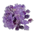 Color detail of Amethyst raw stone, from Rio Grande do Sul, Brazil, showing natural banding.