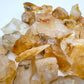 Bird's-eye view of Grade AA Golden Healer raw stone, carried for Confidence, sourced from Brazil.