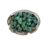 Green Aventurine raw stones 5-10 grams Minas Gerais Brazil bulk AA grade in abalone shell