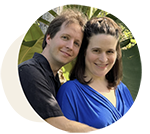 Paul and Zina Oliver, founders of Beyond Bohemian ethical crystal shop