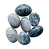 Polished Black Moonstone Palm Stones for Grounding, Intuition & Manifestation — black polished, AA grade from Madagascar