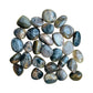 Black Moonstone Palm Stones for Grounding, Intuition & Manifestation — black smooth polished, AA grade from Madagascar