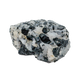 Polished Black Tourmaline in Quartz incense holder from Brazil, alternate view