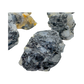 Detail of Grade A Black Tourmaline in Quartz showing tourmaline rods in clear matrix
