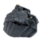 Close detail of AAA Grade Black Tourmaline raw crystals from Vakinankaratra, Madagascar