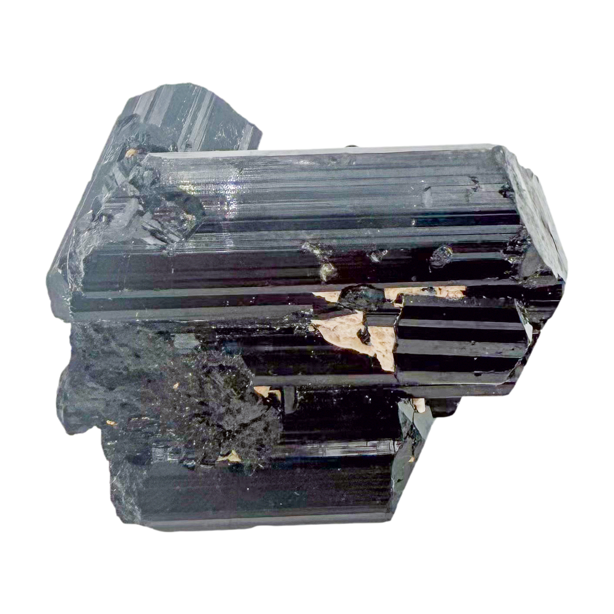 Black Tourmaline Raw Specimen, AAA Grade, Madagascar, sourced from Vakinankaratra, fourth view