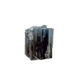 Raw black tourmaline specimen from Madagascar, alternate view