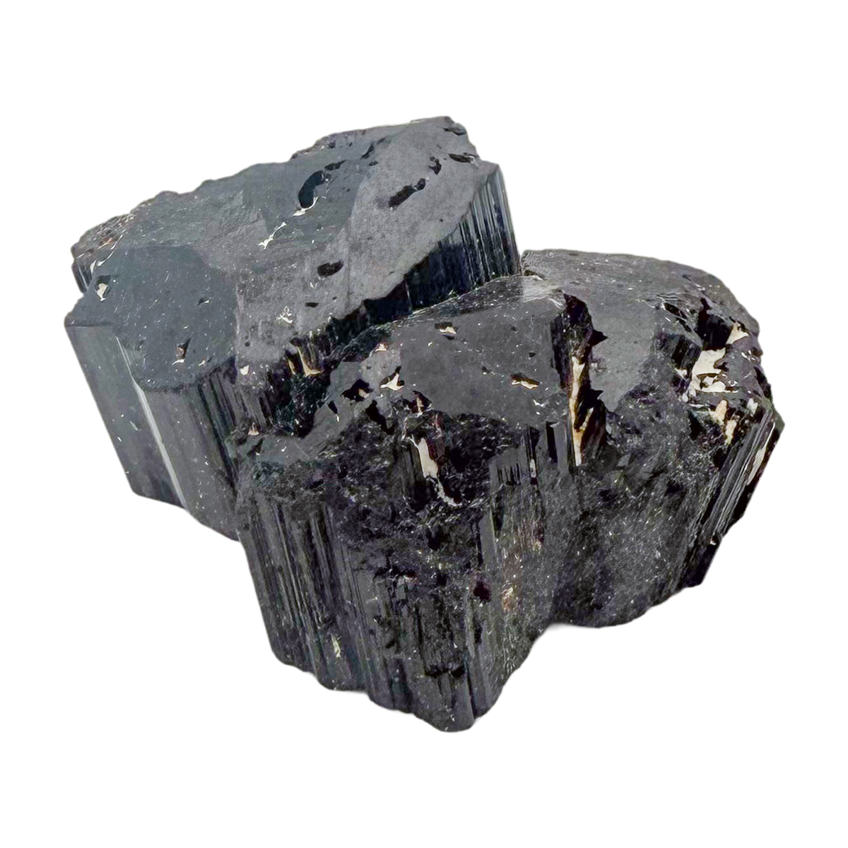 Fourth view of Black Tourmaline Raw Specimen, AAA grade, Vakinankaratra, Madagascar