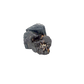 Raw black tourmaline specimen from Madagascar, alternate view