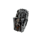 Raw black tourmaline specimen from Madagascar, alternate view
