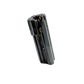 Raw black tourmaline specimen from Madagascar, alternate view