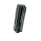 Raw black tourmaline specimen from Madagascar, alternate view