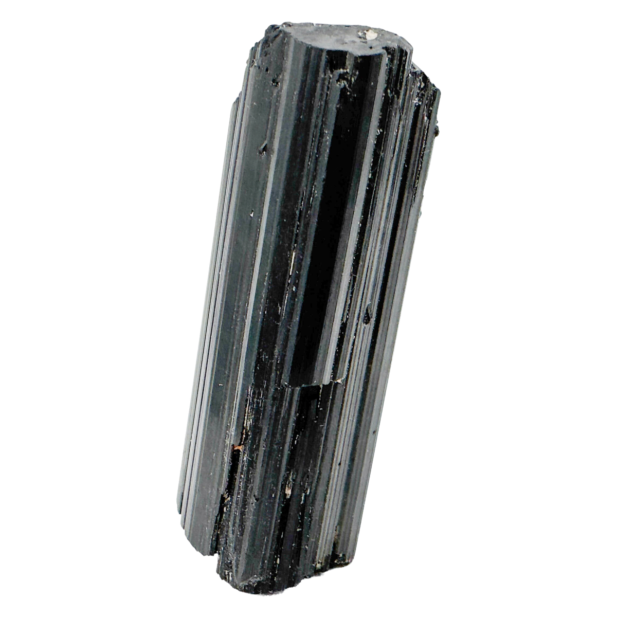 Black Tourmaline Raw Specimen, AAA grade, from Vakinankaratra, Madagascar, sixth view