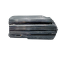 Raw black tourmaline specimen from Madagascar, alternate view
