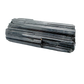 Raw black tourmaline specimen from Madagascar, alternate view