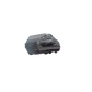 Raw black tourmaline specimen from Madagascar, alternate view