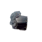 Raw black tourmaline specimen from Madagascar, AAA schorl crystal with vertical striations