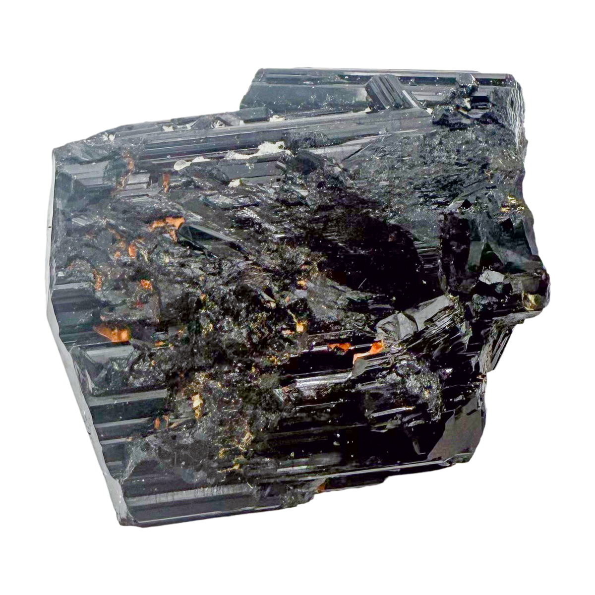 Black Tourmaline Raw Specimen, AAA Grade, Madagascar, sourced from Vakinankaratra, fourth view
